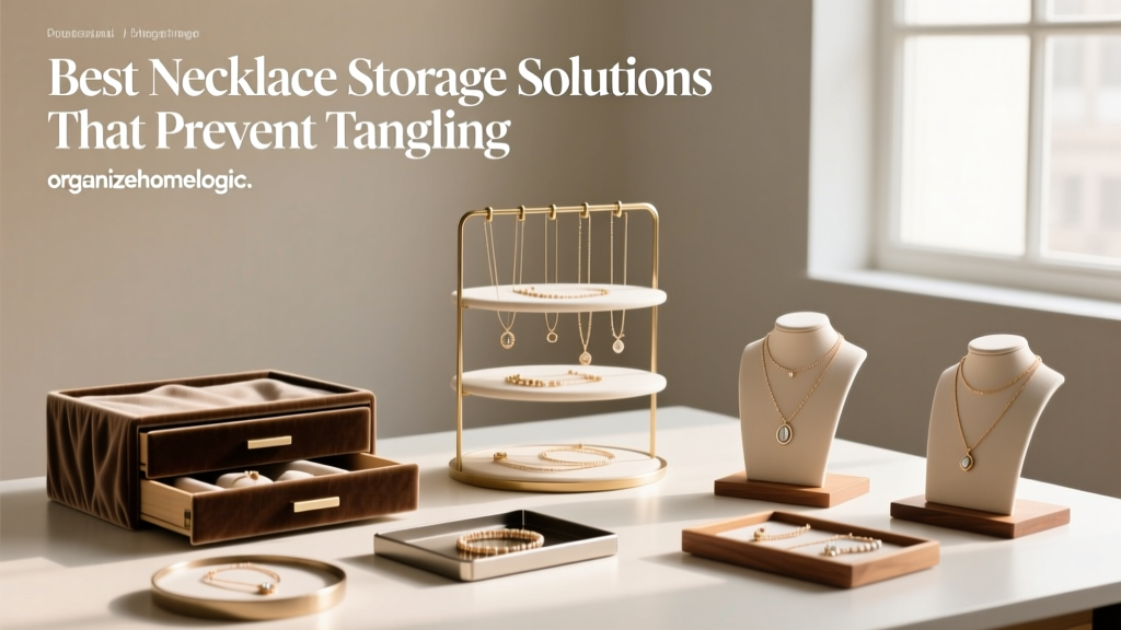 Best Necklace Storage Solutions That Prevent Tangling