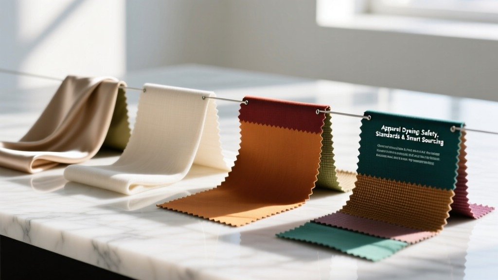 Apparel Dyeing: Safety, Standards & Smart Sourcing