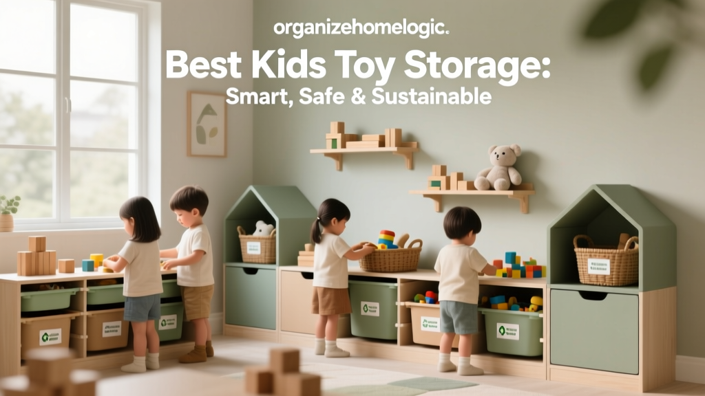 Best Kids Toy Storage: Smart, Safe & Sustainable