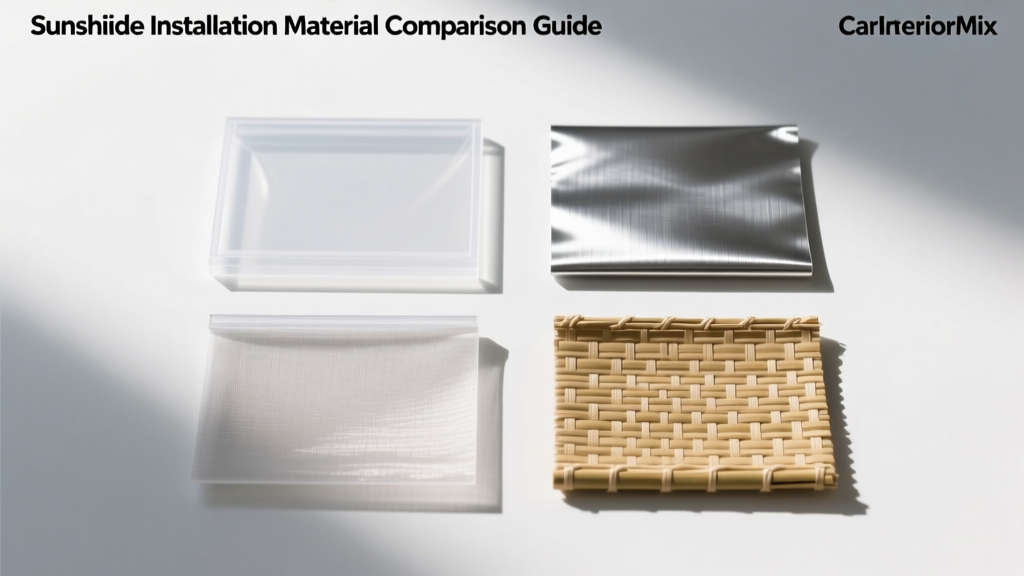 Sunshade Installation Materials: Best Choices (2026)
