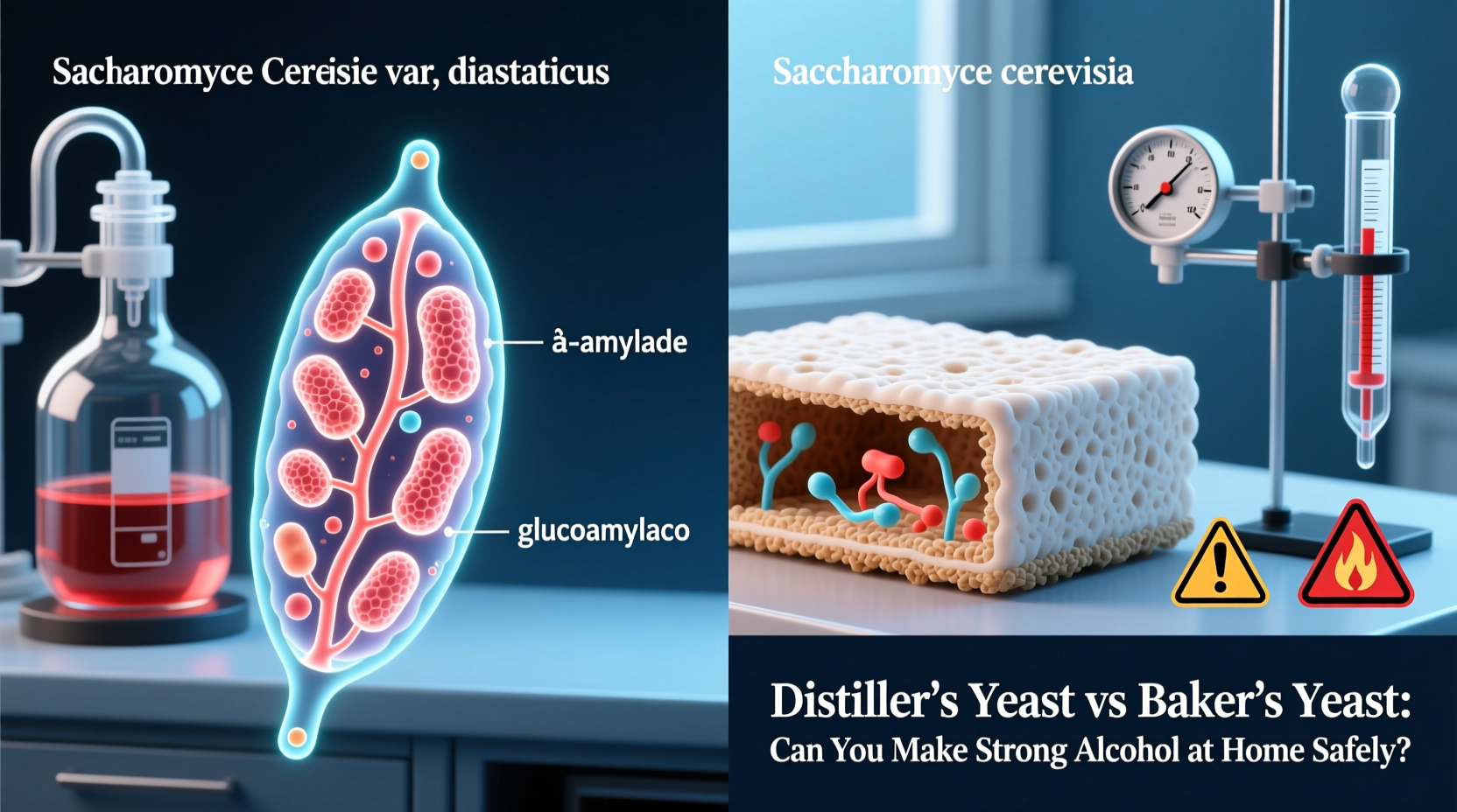 distiller’s yeast vs baker’s yeast can you really make strong alcohol at home safely