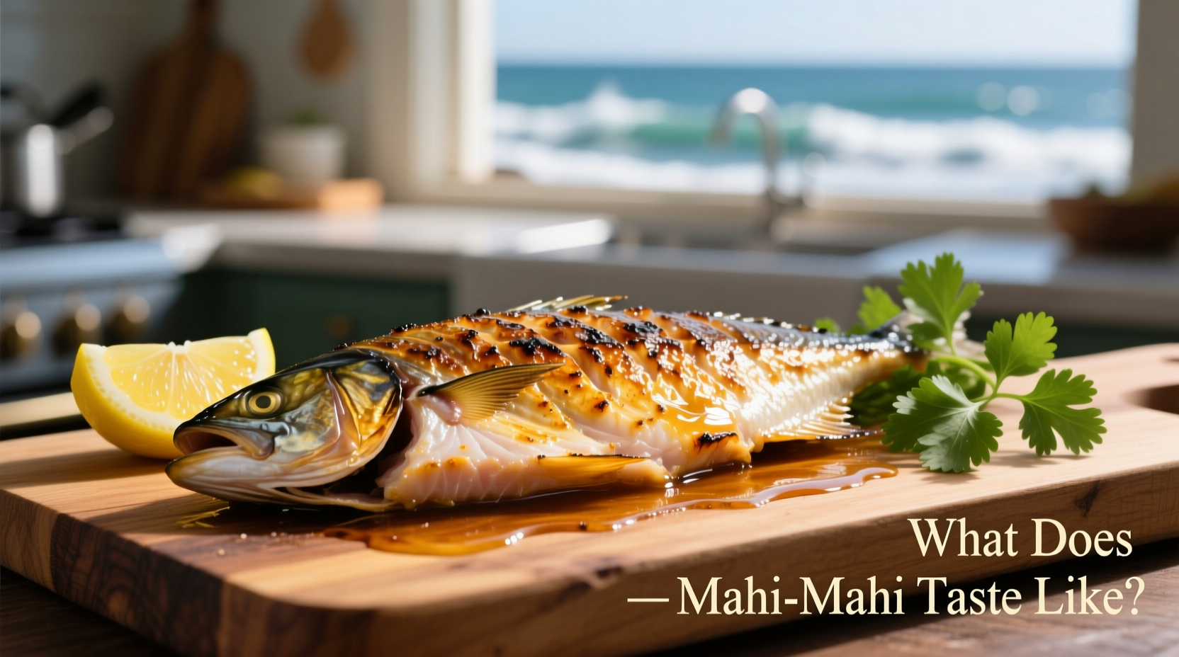 what does mahi mahi taste like