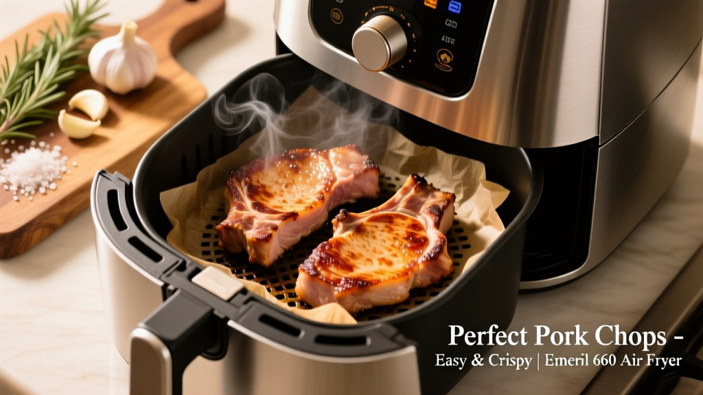 Perfect Pork Chops in Emeril 360 Air Fryer (Easy & Crispy!)