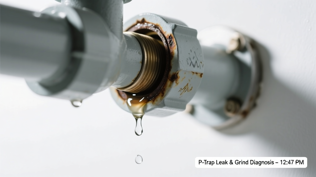 P-Trap Leaking and Making Grinding Noise: Quick Diagnosis