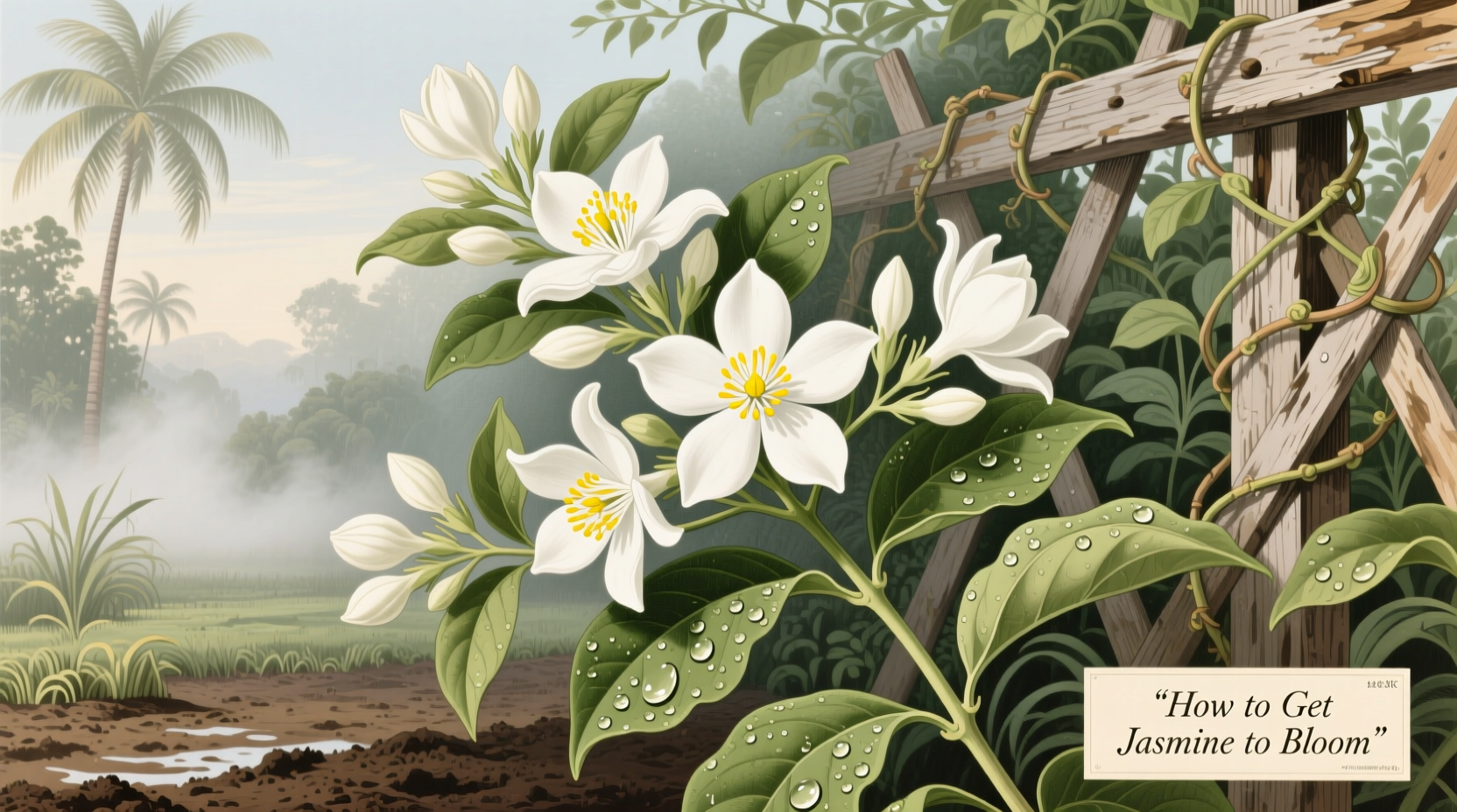 how to get jasmine to bloom