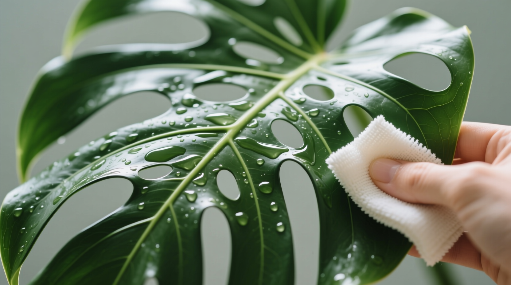 How to Clean Dusty Monstera Leaves Safely