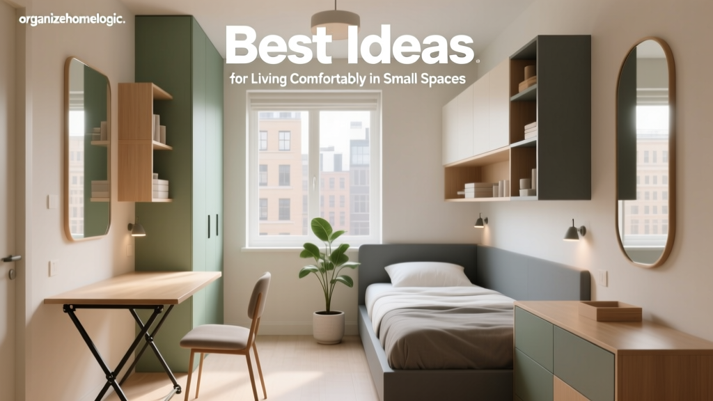 Best Ideas for Living Comfortably in Small Spaces