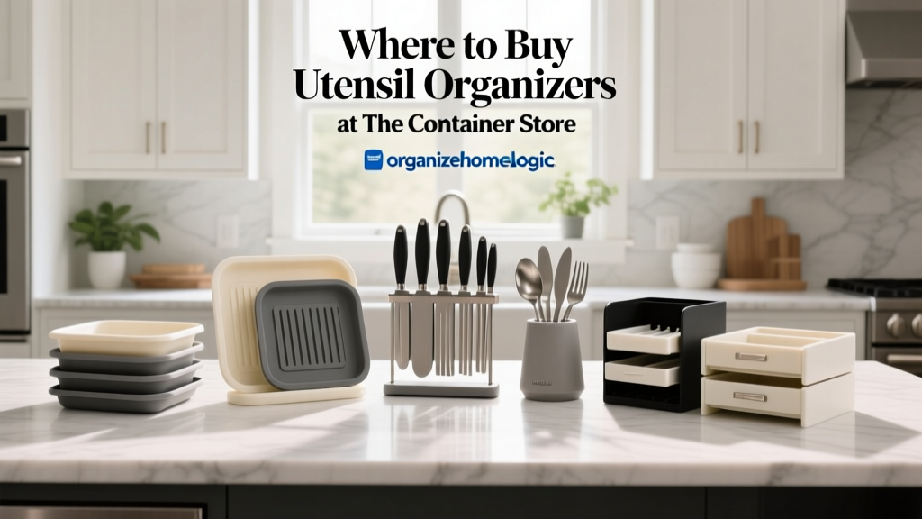 Where to Buy Utensil Organizers at The Container Store