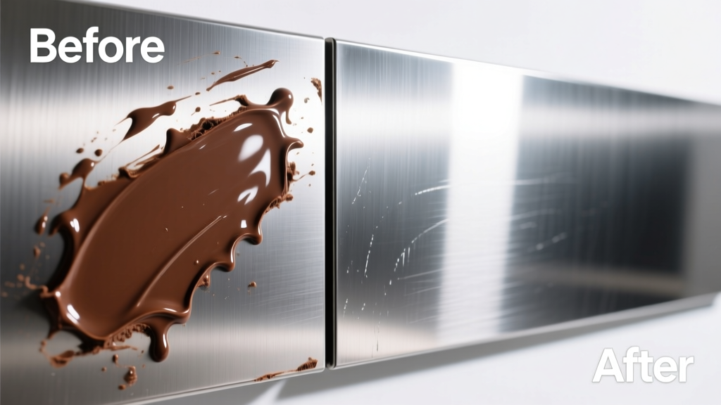 How to Remove Chocolate from Stainless Steel Safely