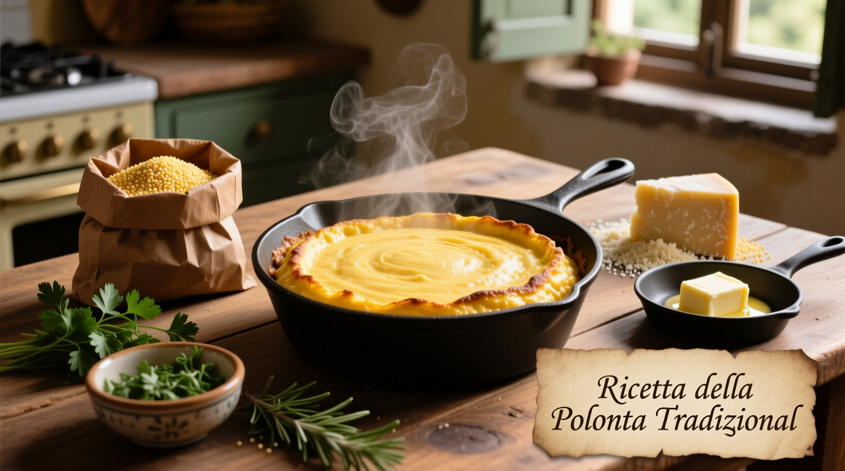 how to cook polenta recipe