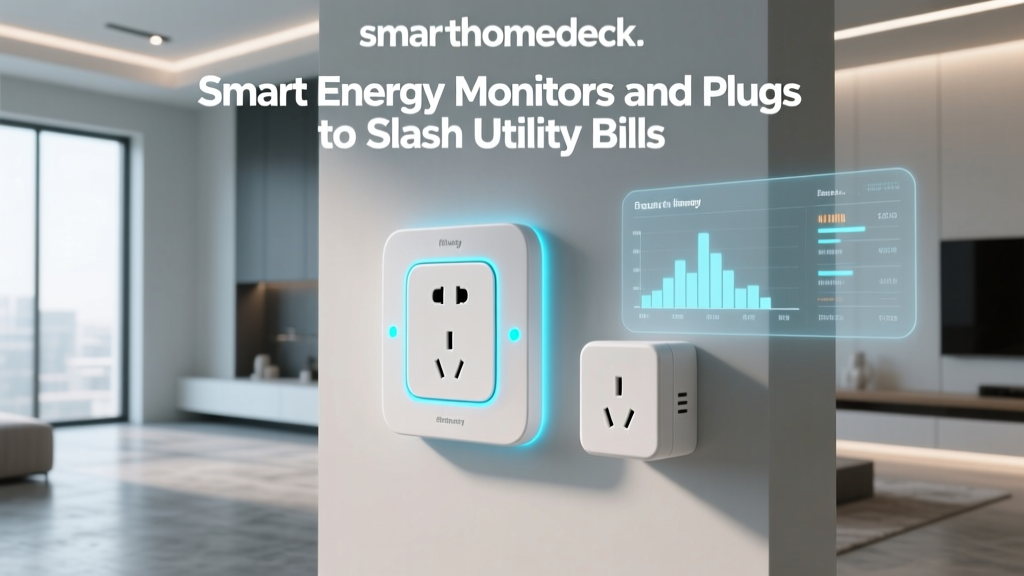 Smart Energy Monitors and Plugs to Slash Utility Bills