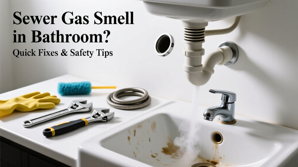Sewer Gas Smell in Bathroom: Quick Fixes & Safety Tips