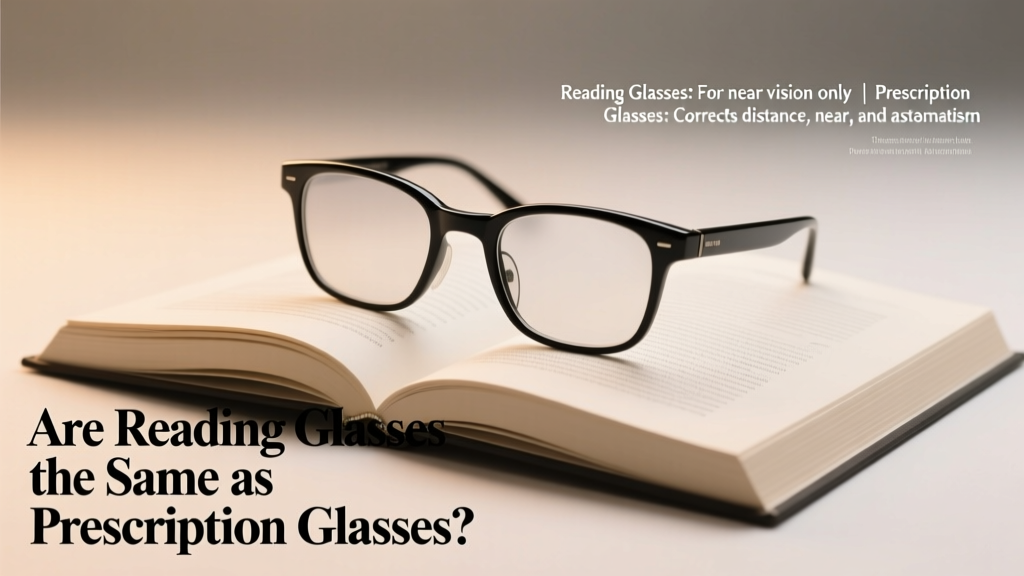Reading Glasses vs Prescription Glasses: What’s the Difference?