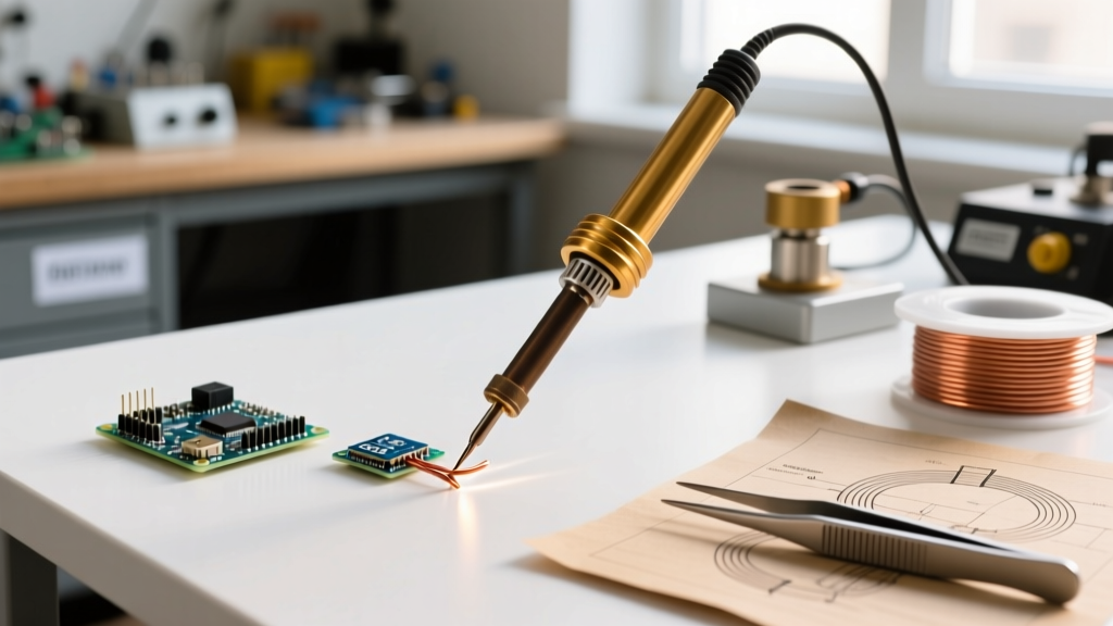 How to Choose and Use a Soldering Iron for Beginners