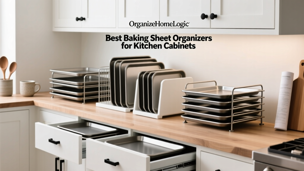 Best Baking Sheet Organizers for Kitchen Cabinets