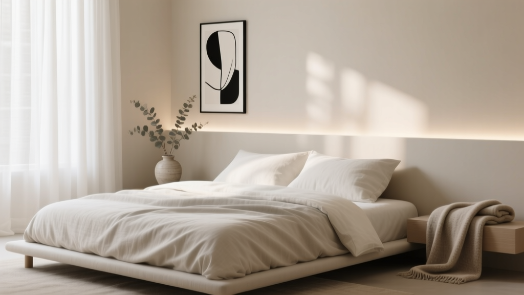 Bedroom Washed Linen Bedding Styling - The Decor Mag