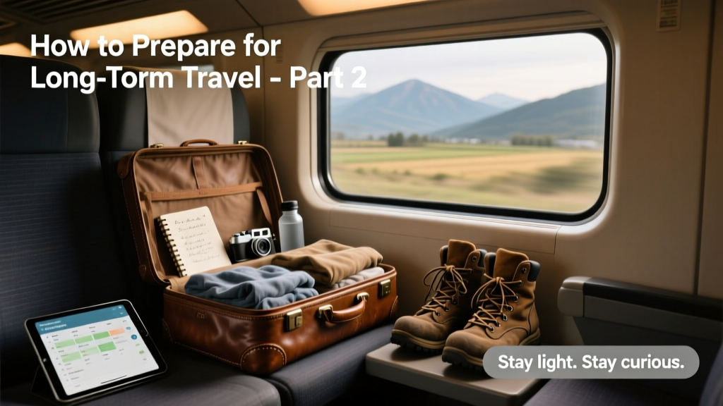 How To Prepare For Long Term Travel: Practical Logistics, Gear, and Financial Systems That Actually Work