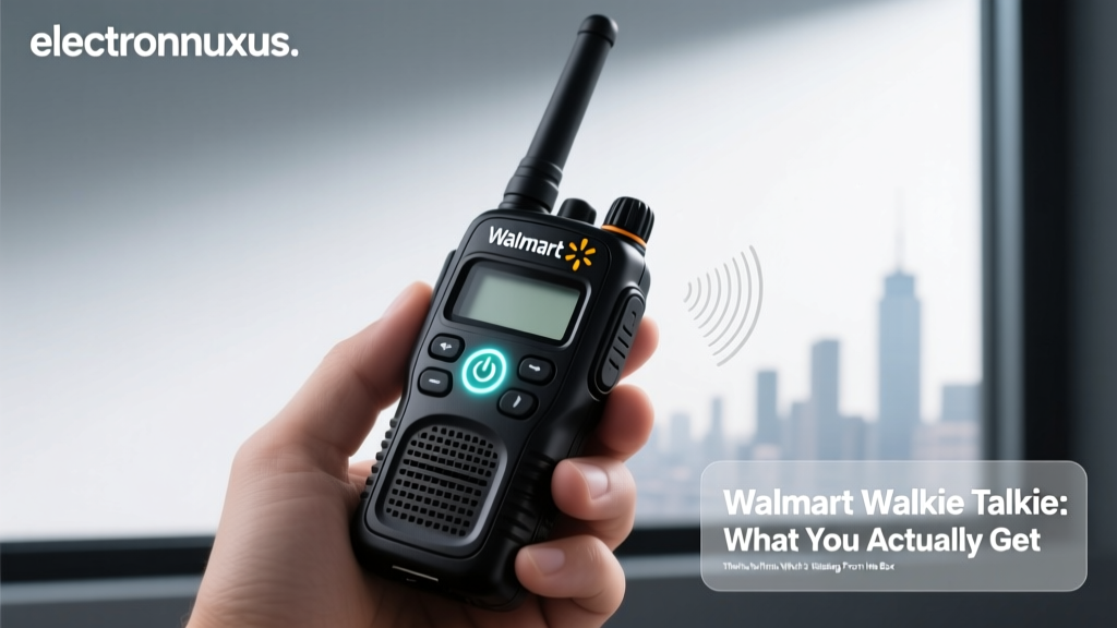 Walmart Walkie Talkie What You Actually Get: The Unfiltered Truth About Range, Battery Life, Real-World Clarity, and What’s Missing From the Box