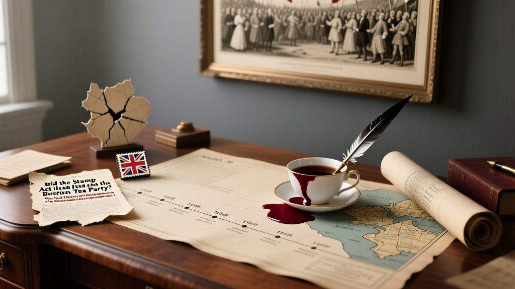 Stamp Act to Boston Tea Party: The Real 12-Year Chain (2026)