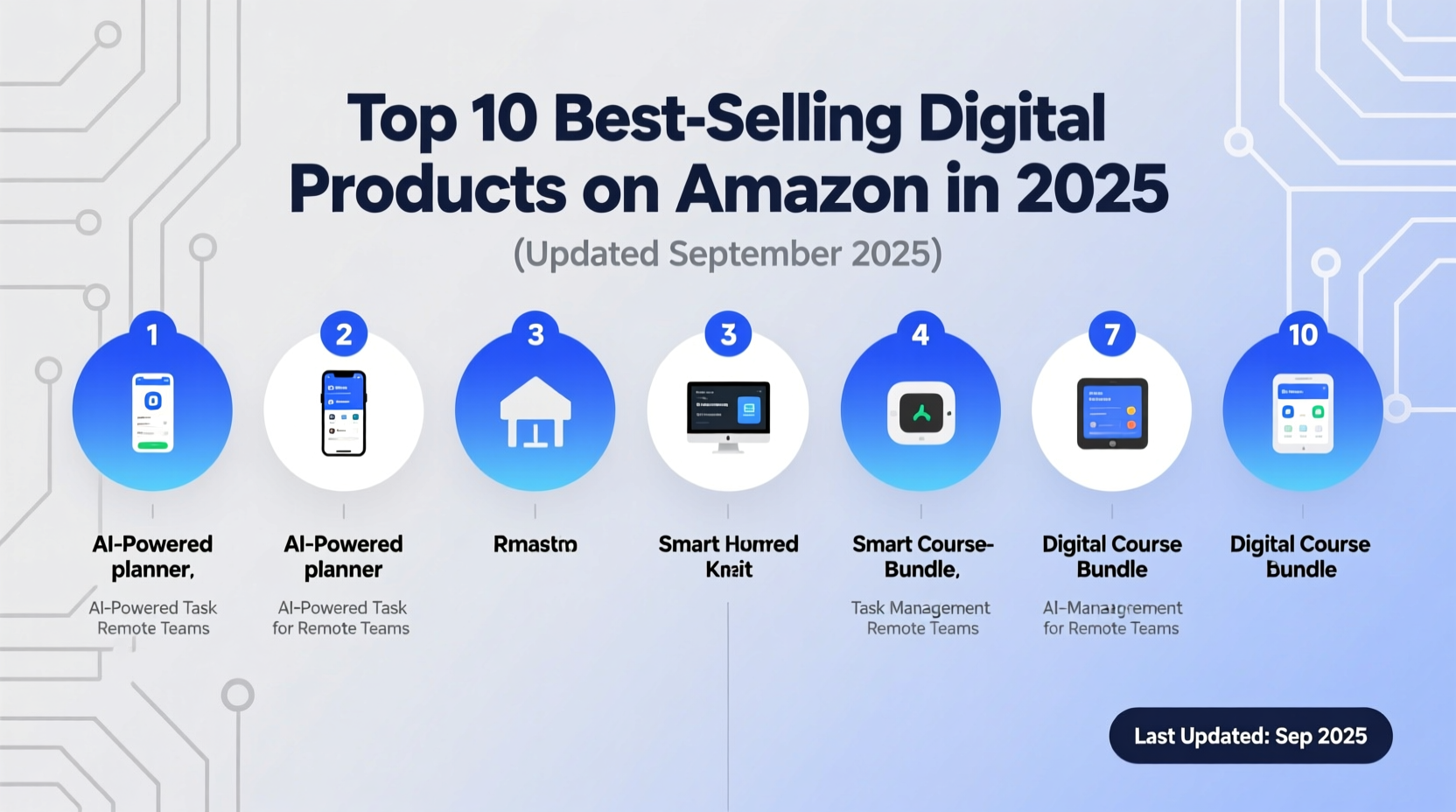 best selling digital products on amazon