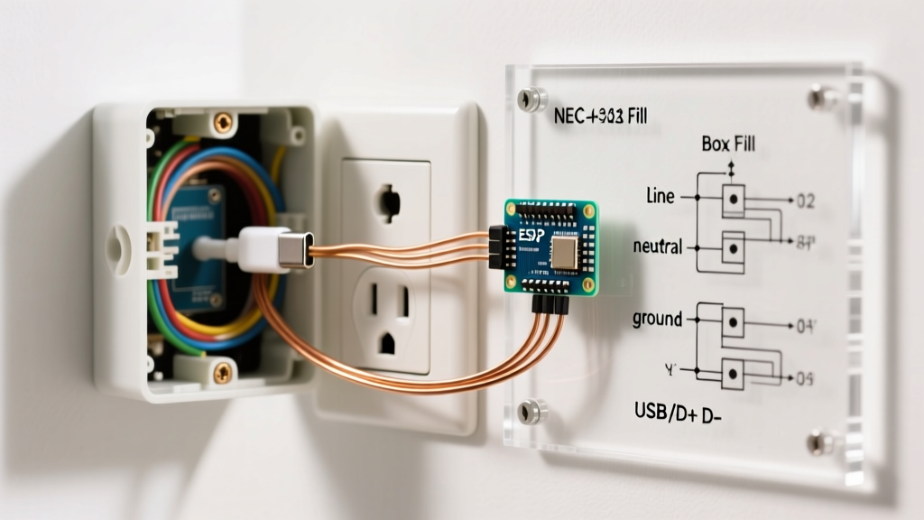 Wiring an Electric Outlet with USB C: Diagrams & NEC Rules