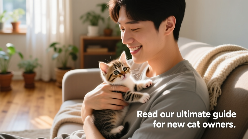First Time Cat Owner? Read Our Ultimate Guide for New Cat Owners