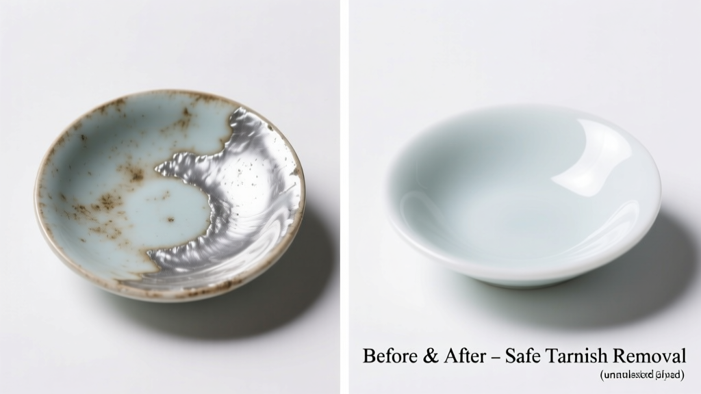 How to Remove Silver Tarnish from Porcelain Safely