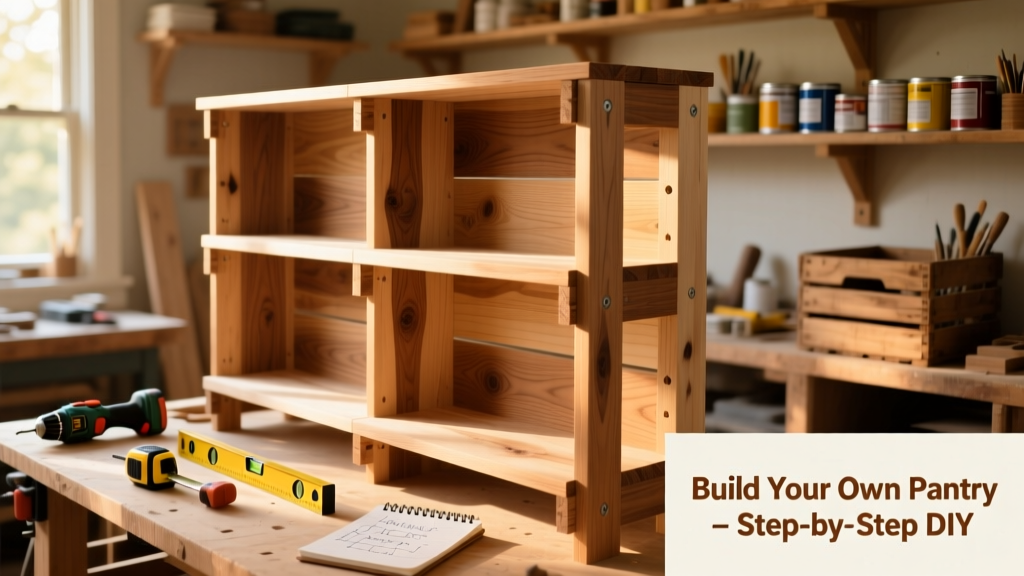 DIY Pantry Shelves: Build Sturdy, Custom Wood Shelves