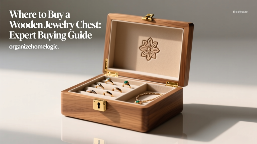 Where to Buy a Wooden Jewelry Chest: Expert Buying Guide