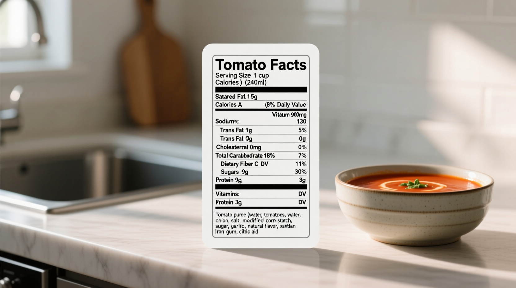 Tomato Soup Nutrition Facts: Complete Breakdown