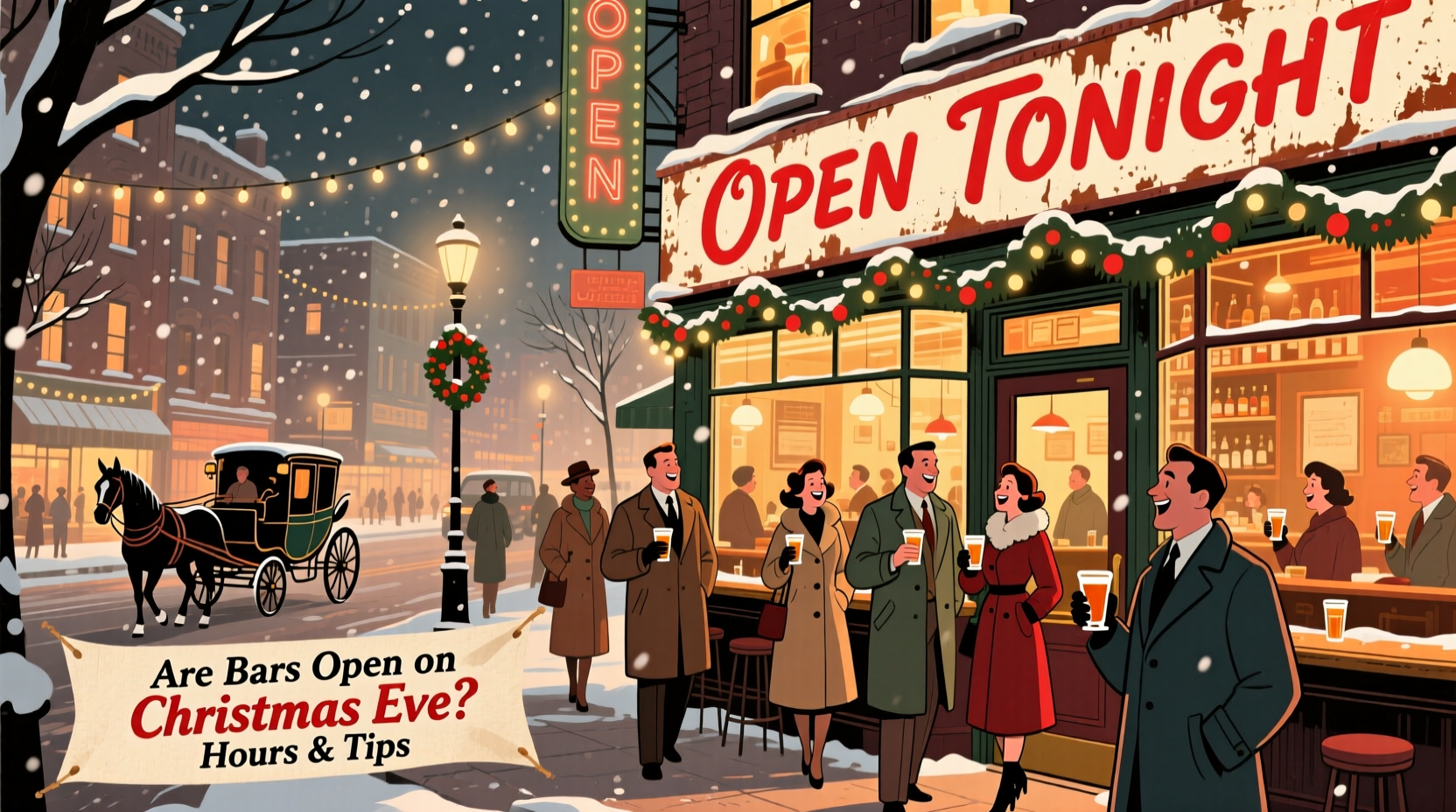 are bars open on christmas eve