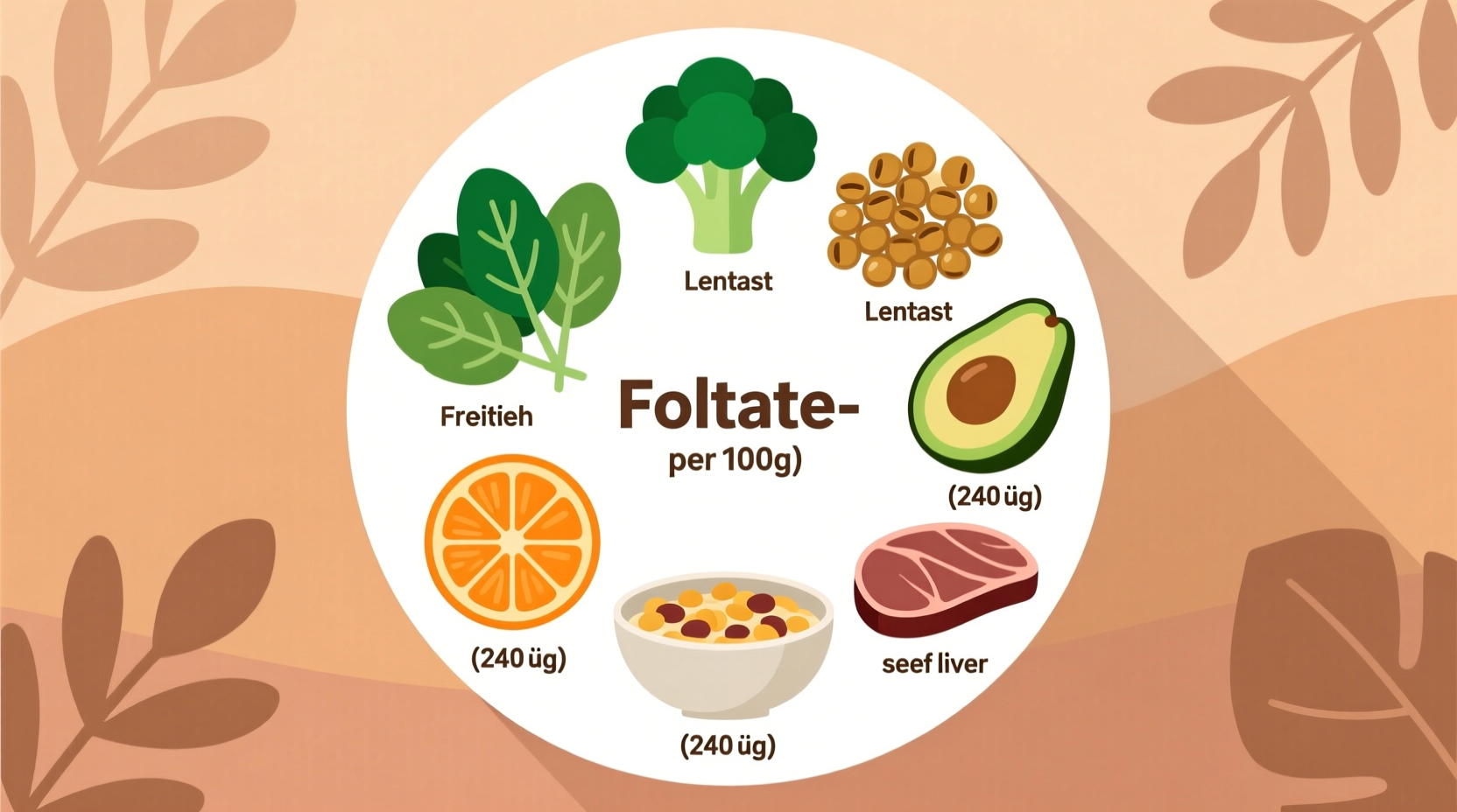 what foods have folate