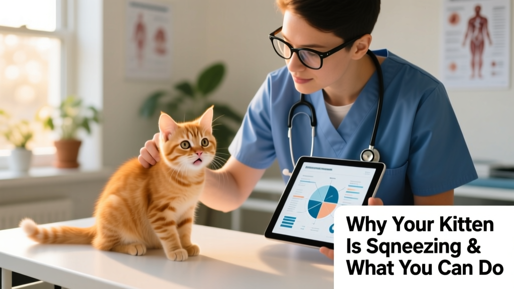 Find Out Why Your Kitten Is Sneezing and What You Can Do