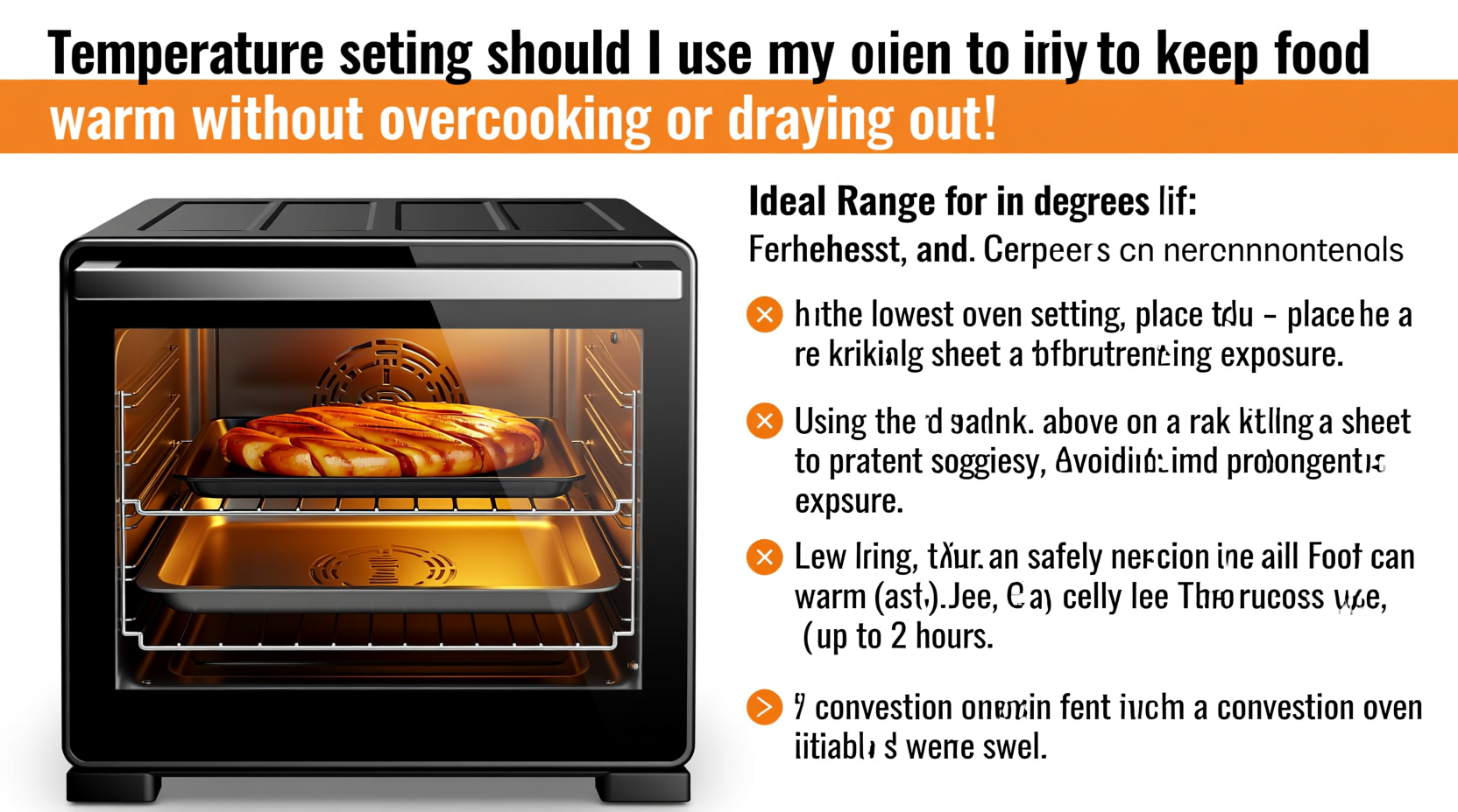 what temp oven to keep food warm