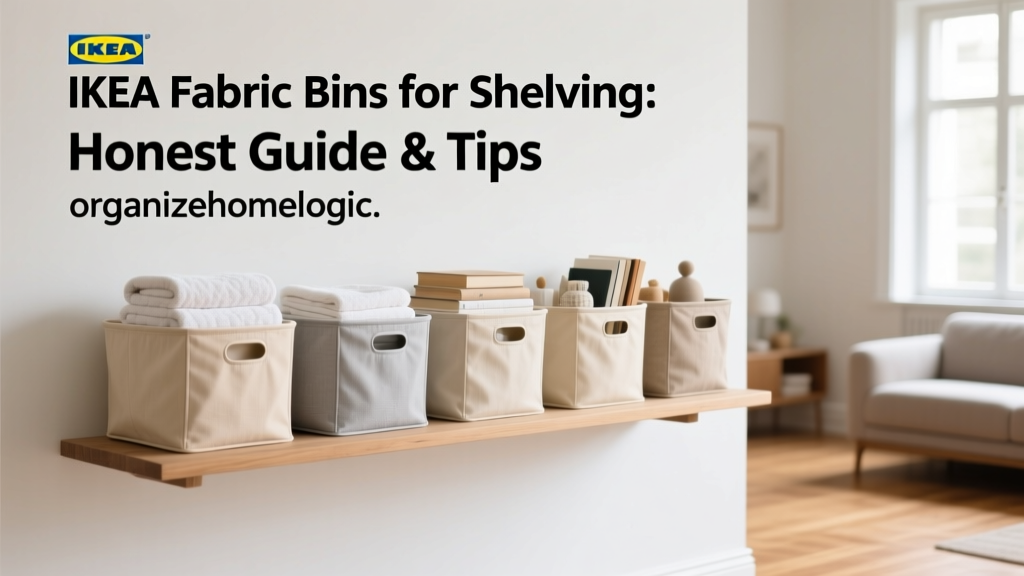 IKEA Fabric Bins for Shelving: Honest Guide & Tips