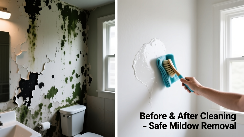 How to Remove Mildew from Wallpaper Safely