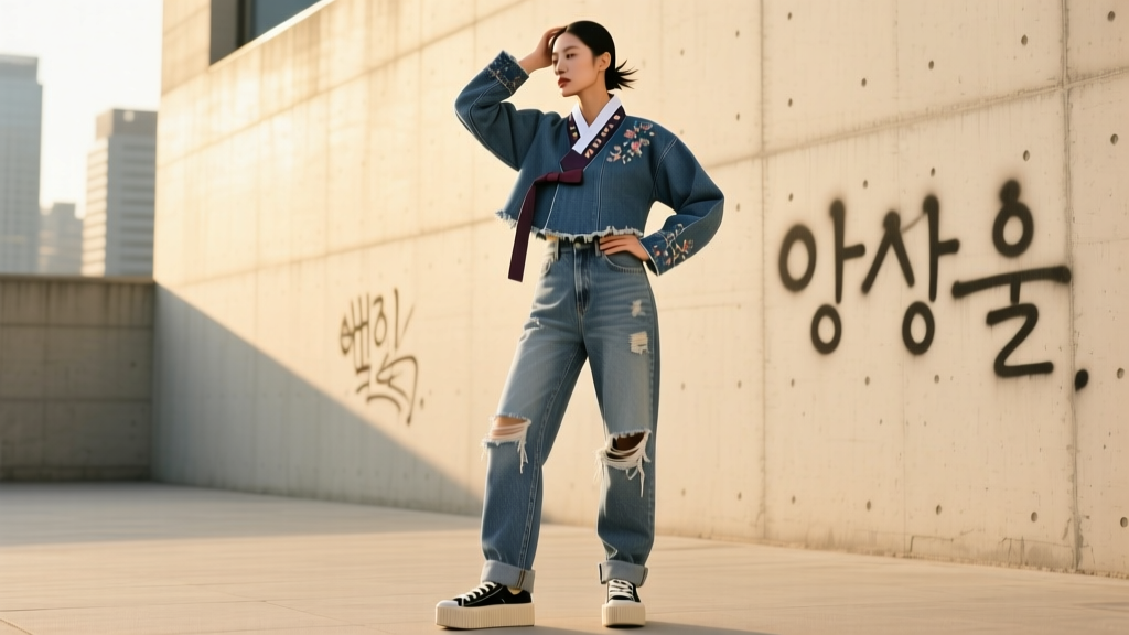Modern Hanbok Streetwear 2026: Styling Jeogori & Denim