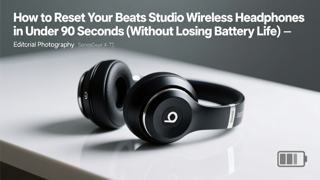 Beats Studio Wireless Reset Guide (2026)