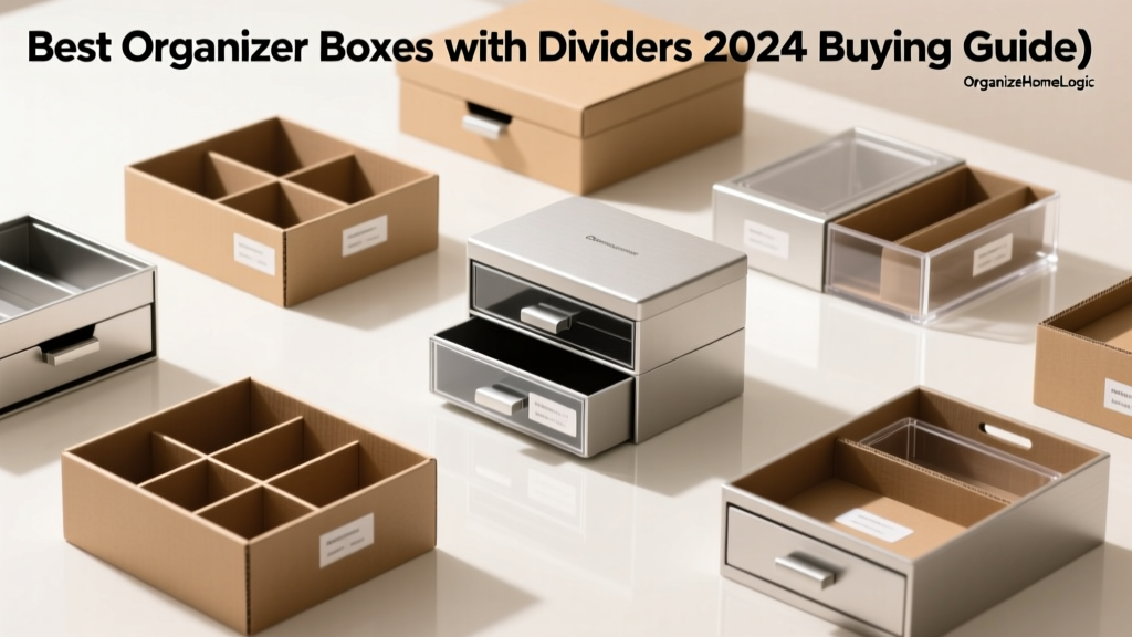 Best Organizer Boxes with Dividers (2024 Buying Guide)