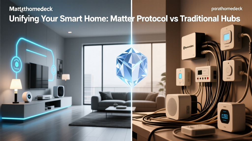 Unifying Your Smart Home: Matter Protocol vs Traditional Hubs
