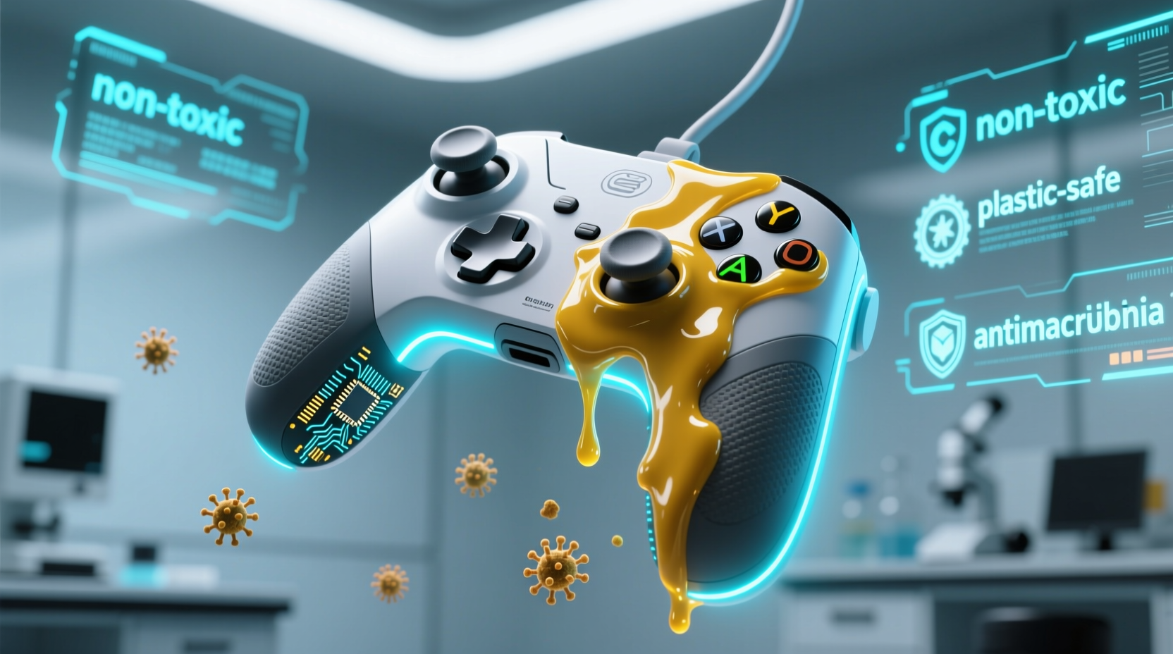 eco friendly cleaning tips sanitize vr controllers with turmeric gel