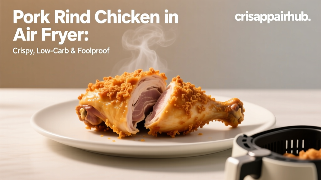 Pork Rind Chicken in Air Fryer: Crispy & Low-Carb