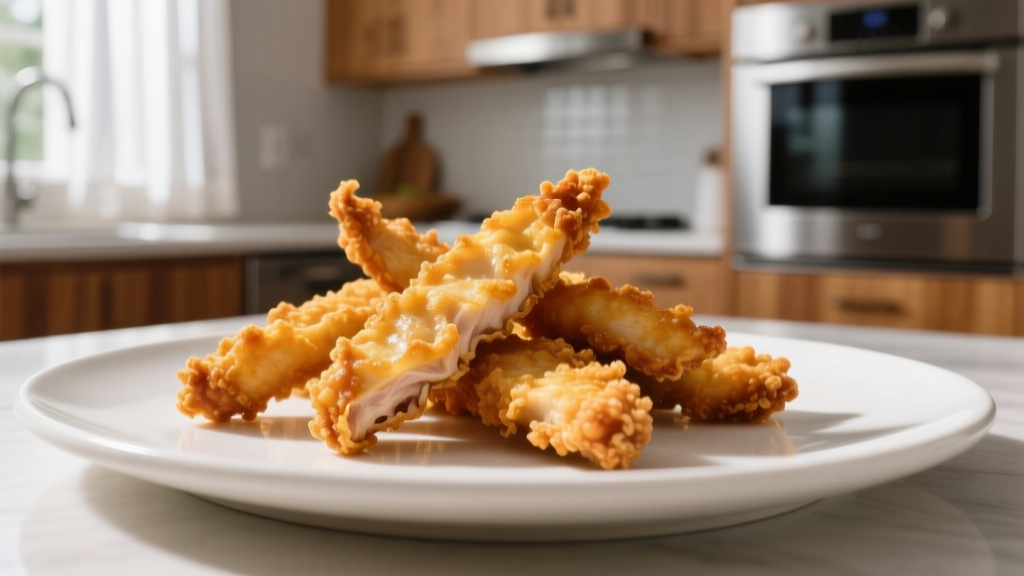 Crispy Chicken Strips Without Breading (Air Fryer)
