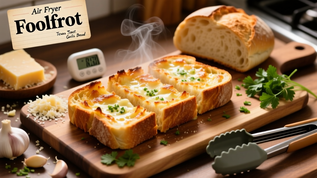 Air Fryer Texas Toast Garlic Bread: Crispy & Foolproof