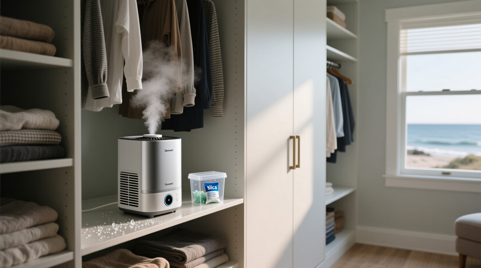 closet dehumidifier vs silica gel what actually works