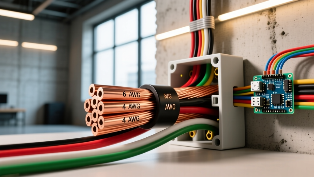 What Size Wire for a 60 Amp Breaker: AWG, Voltage Drop, and NEC Rules