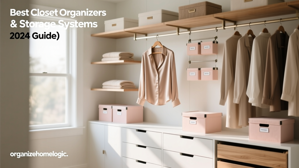 Best Closet Organizers & Storage Systems (2024 Guide)
