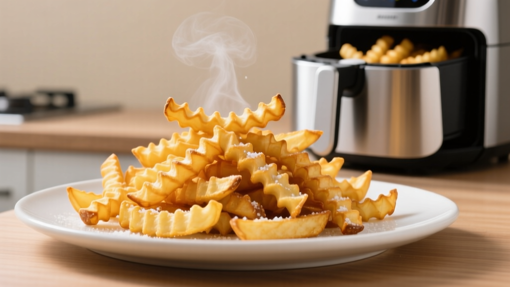 How to Cook Crinkle Cut Fries in Air Fryer (Crispy Every Time)