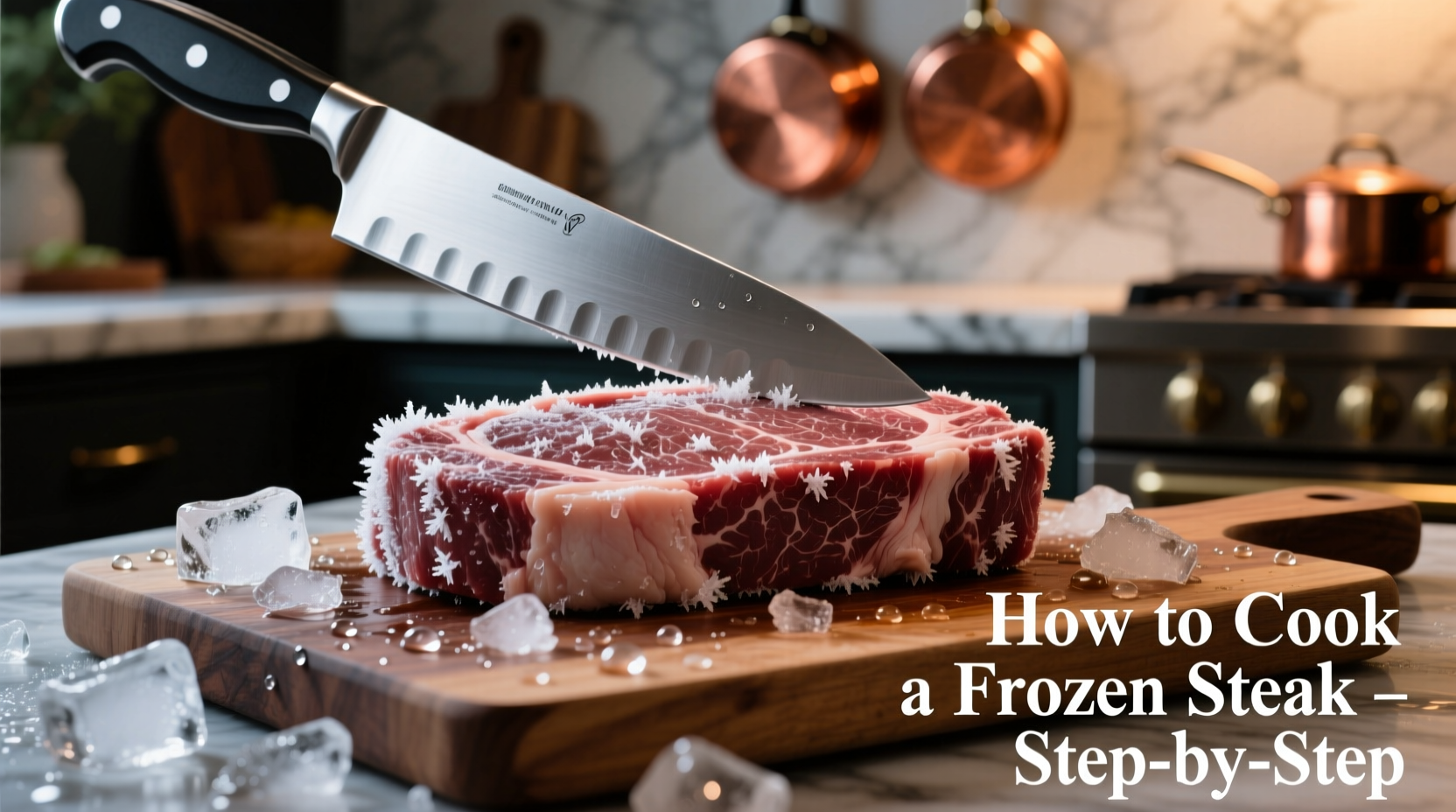 how do i cook a frozen steak