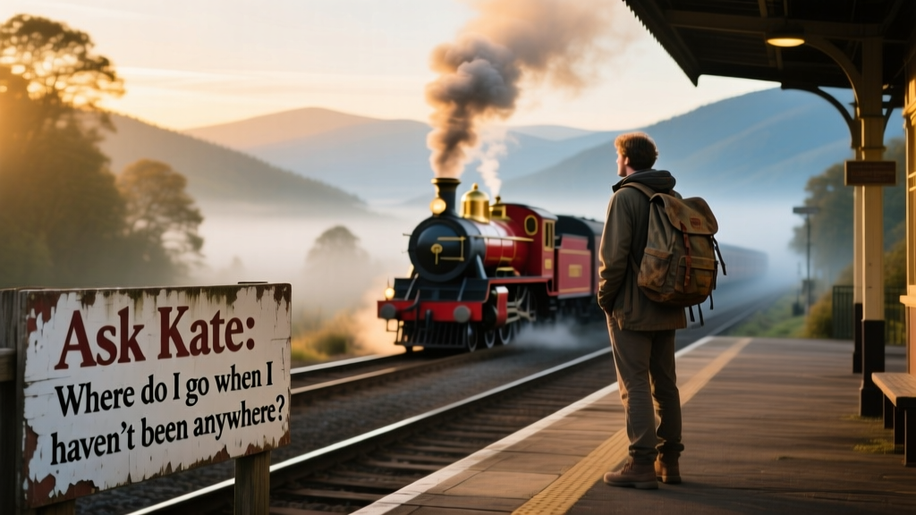 Ask Kate: Where Do I Go When I Haven’t Been Anywhere?